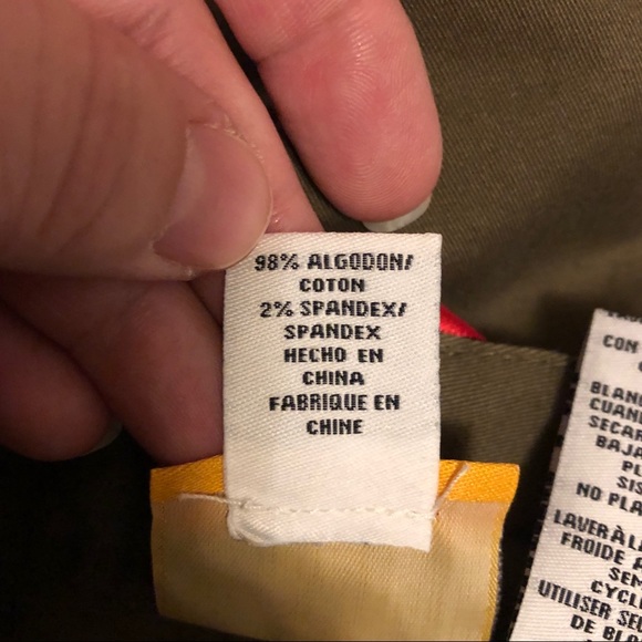 Ruby Rd NWT Army Green Elastic Side Pants - Sz 12P - Picture 6 of 6